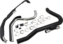 COBRA Powerport Trike Dual Headpipes - Raven Black 6256RB