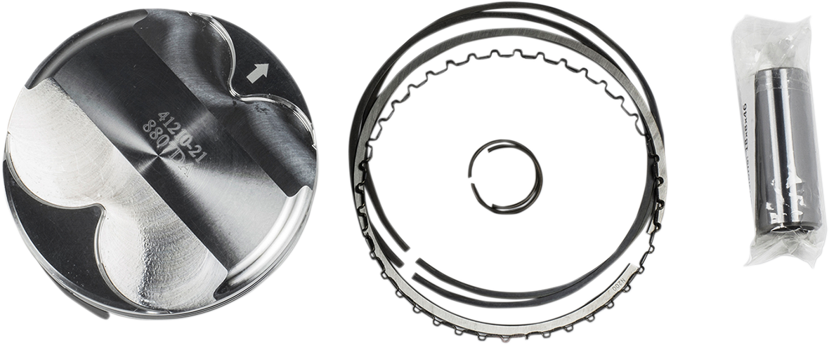 WOSSNER Piston Kit - 89.94 mm - Arctic Cat | Kawasaki | Suzuki 8563DA