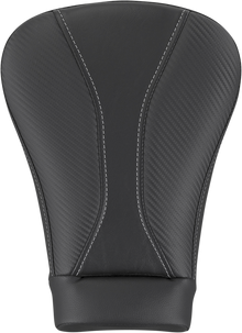 SADDLEMEN Dominator Pillion Pad - Sport - Black w/ Gray Stitching - FL '08-'25 808-07B-0242L