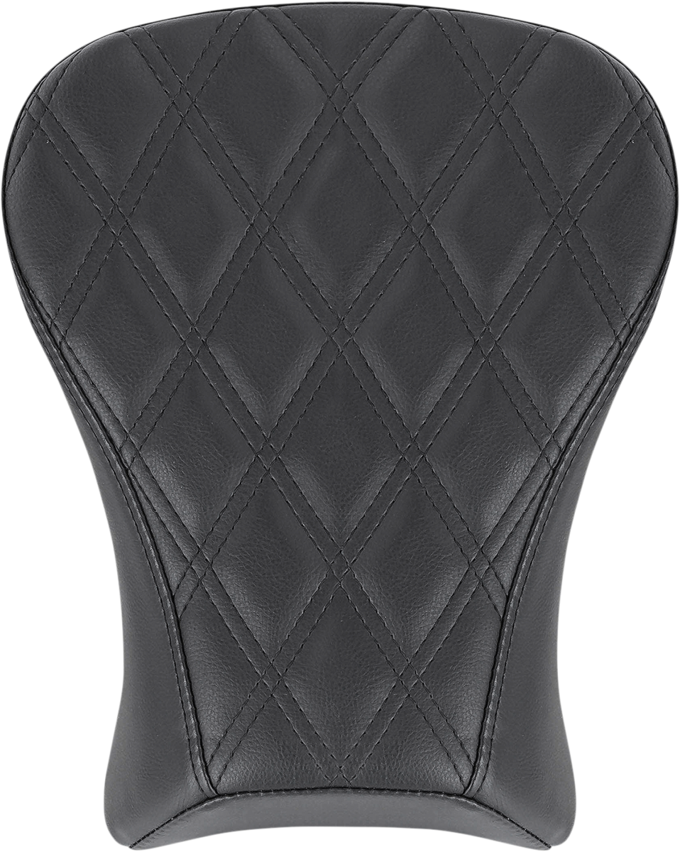SADDLEMEN Renegade Pillion Pad - Touring - Lattice Stitched - Black - FLSB/FXLR '18-'24 818-29-012LS