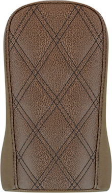 SADDLEMEN Renegade Pillion Pad - Sport - Lattice Stitched - Brown - FLSB/FXLR '18-'24 818-29-022BLS