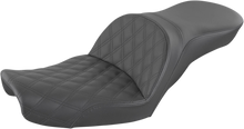 SADDLEMEN Explorer Seat - Lattice Stitched - Dyna '96-'03 896-04-029LS