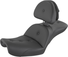 SADDLEMEN Explorer RoadSofa™ Seat - with Backrest - FXD '96-'03 896-04-030RS