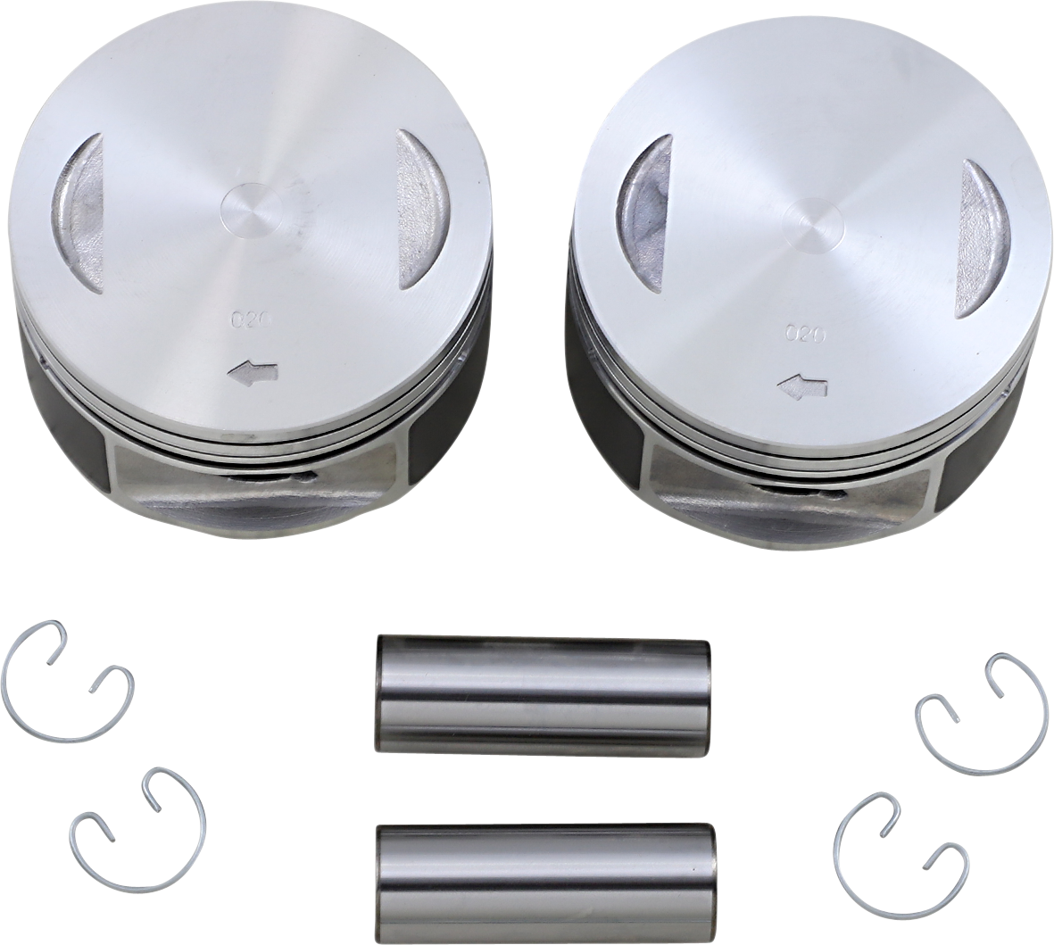 DRAG SPECIALTIES Piston Kit - 3.750" +0.020" - 88" Motor - Twin Cam 21930-99-020