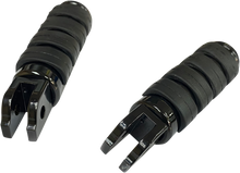 DRAG SPECIALTIES FML Soft-Ride Foot Pegs - Driver - Black - Softail P17-0343ISGB