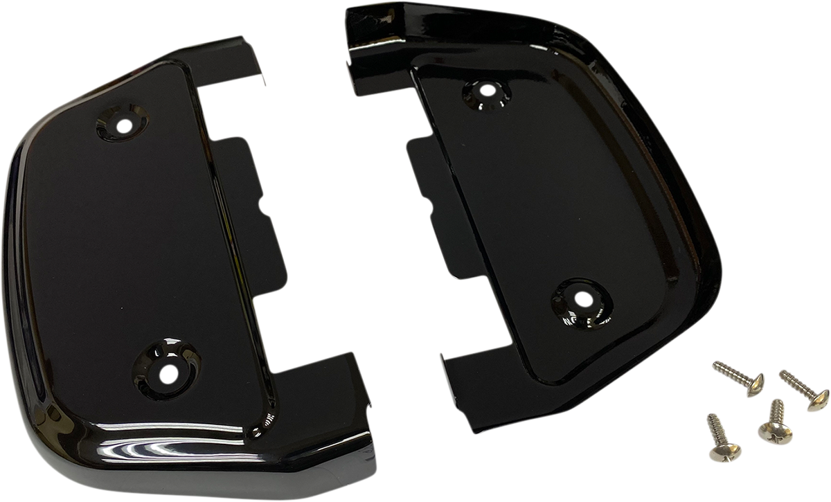 DRAG SPECIALTIES Passenger Floorboard Cover - Black - FL P17-0451GB
