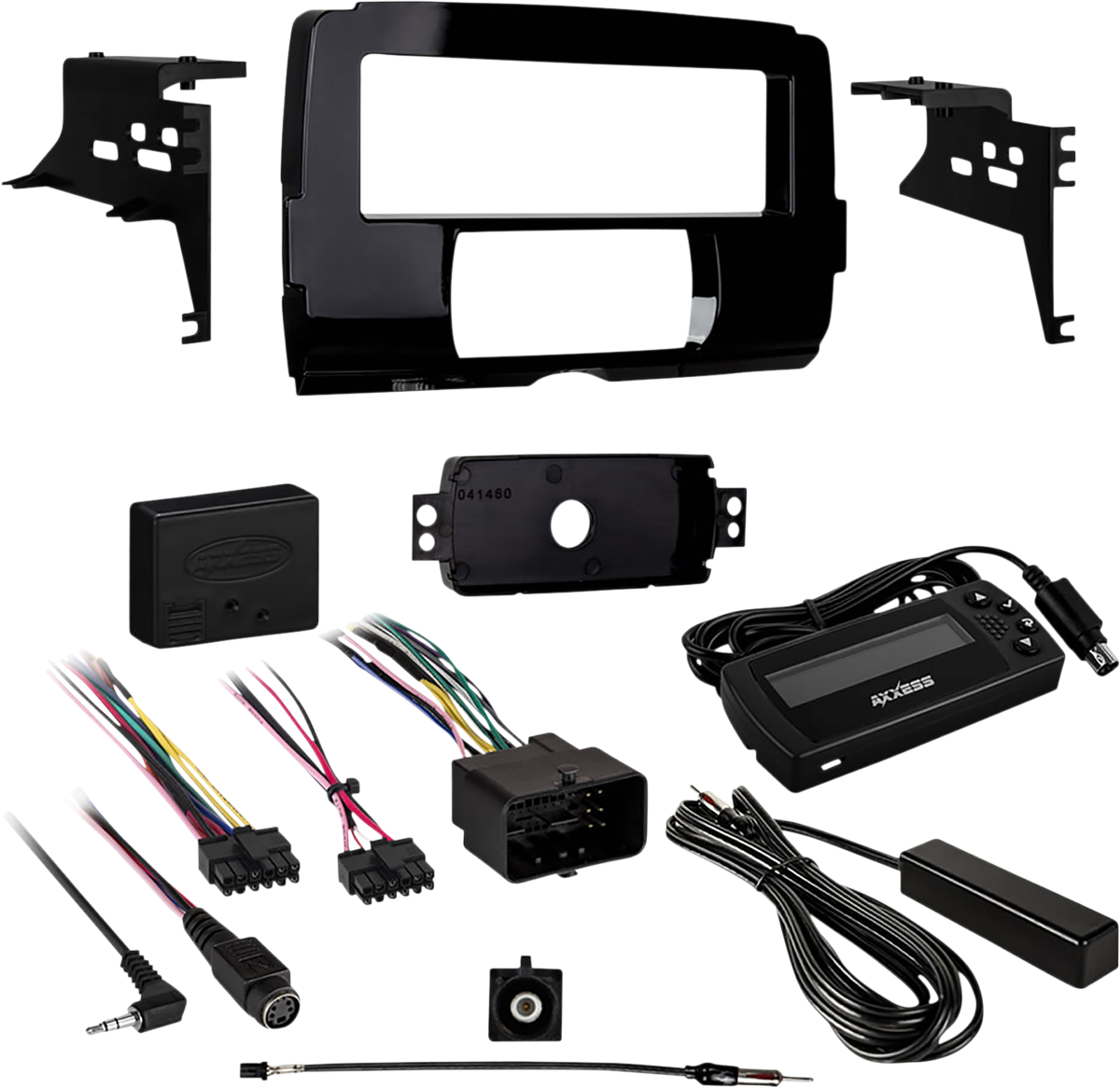 SADDLE TRAMP Radio Install Kit - Single DIN 99-9714WR