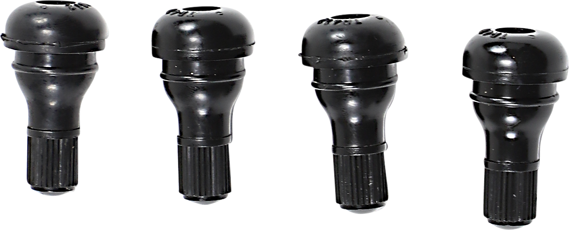 MOOSE OFFROAD Valve Stem - Push-In - Black TR412-B4