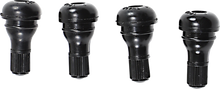 MOOSE OFFROAD Valve Stem - Push-In - Black TR412-B4