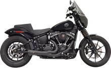 BASSANI XHAUST 2:1 Short Exhaust - Black 1S73B
