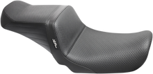 LE PERA Tailwhip Seat - Basketweave - Black - FXD '96-'03 LN-581BW