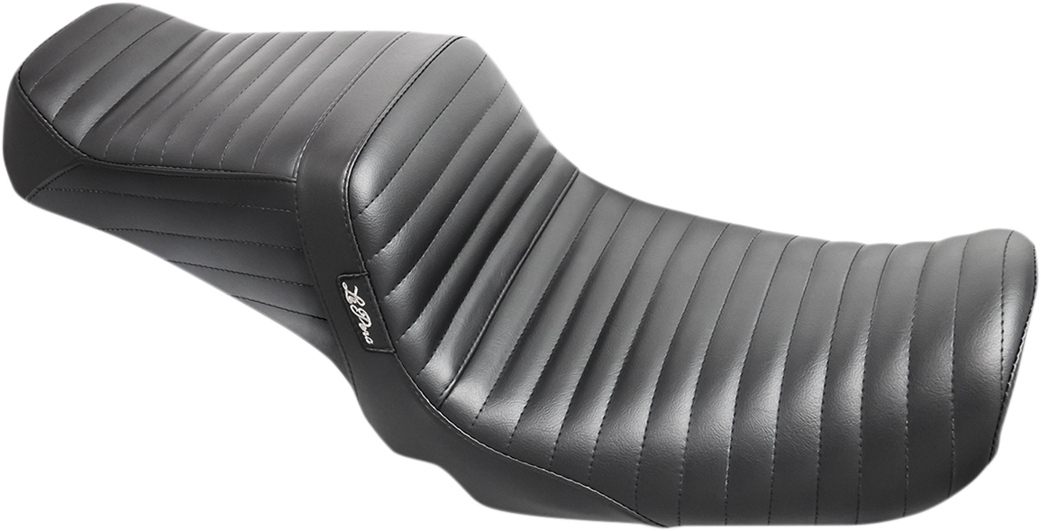 LE PERA Tailwhip Seat - Pleated - Black - FXD '96-'03 LN-581PT