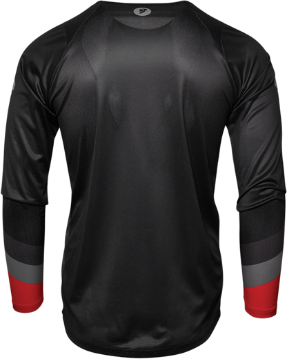 THOR Assist Long-Sleeve Jersey - Black/Heather Gray - XS 5120-0050