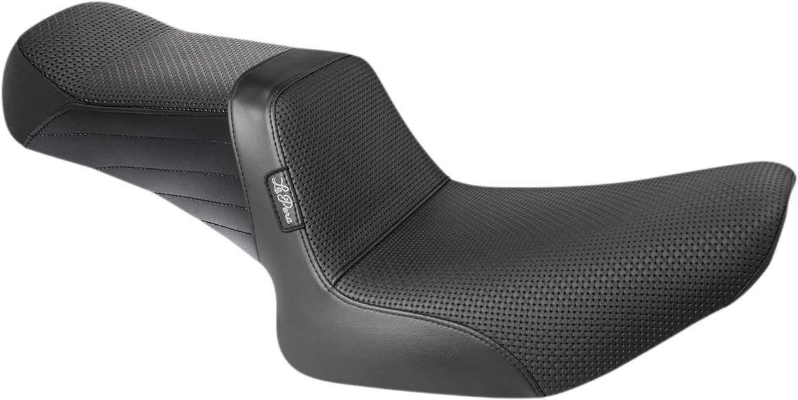 LE PERA Tailwhip Seat - Basketweave - Black - FXR '82-'94 L-588BW