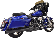 BASSANI XHAUST 2:1 High Horsepower Exhaust - Black 1F78TB