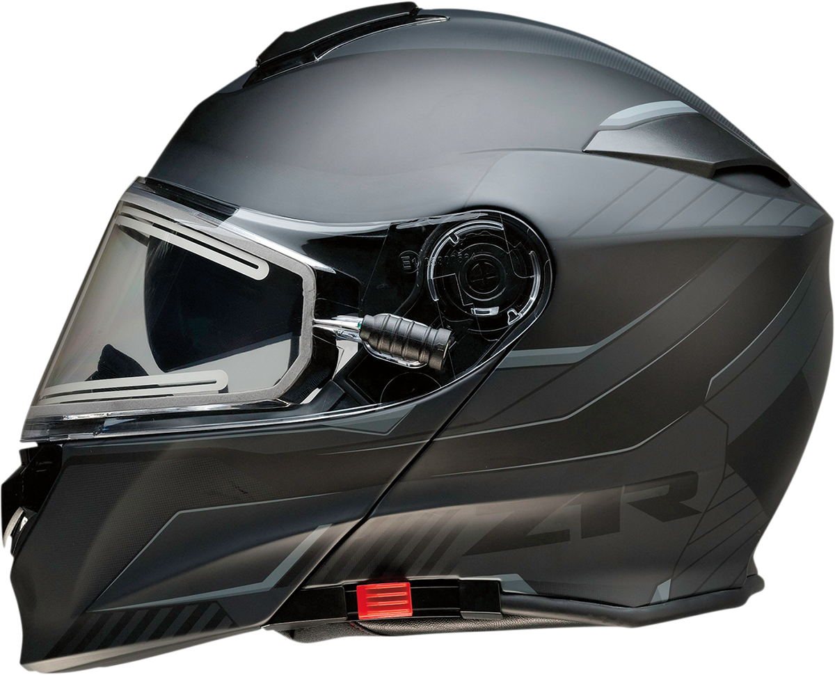 Z1R Solaris Helmet - Scythe - Electric - Dual Pane - Black/Gray - Large 0120-0676