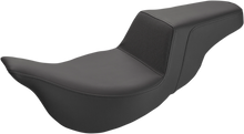 SADDLEMEN Step-Up Seat - Gripper - Black - FL '08-'24 808-07B-174EXT
