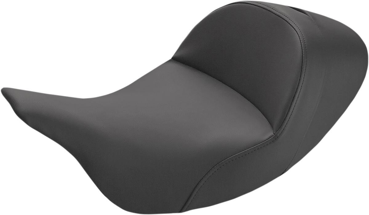 SADDLEMEN Solo Seat - Low - Smooth - FL '08-'24 808-07B-0040L