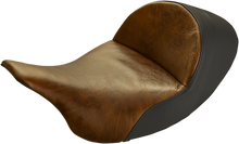 SADDLEMEN Seat - Lariat Solo - Low - Distressed Brown - FL '08-'24 808-07B-0041L