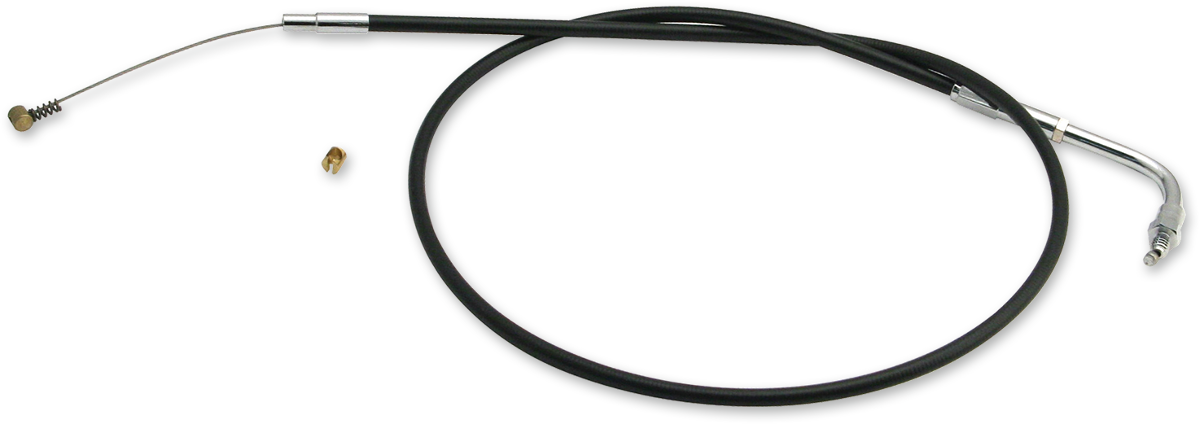 S&S CYCLE Black Vinyl Idle Cable - 36" - Black 19-0433