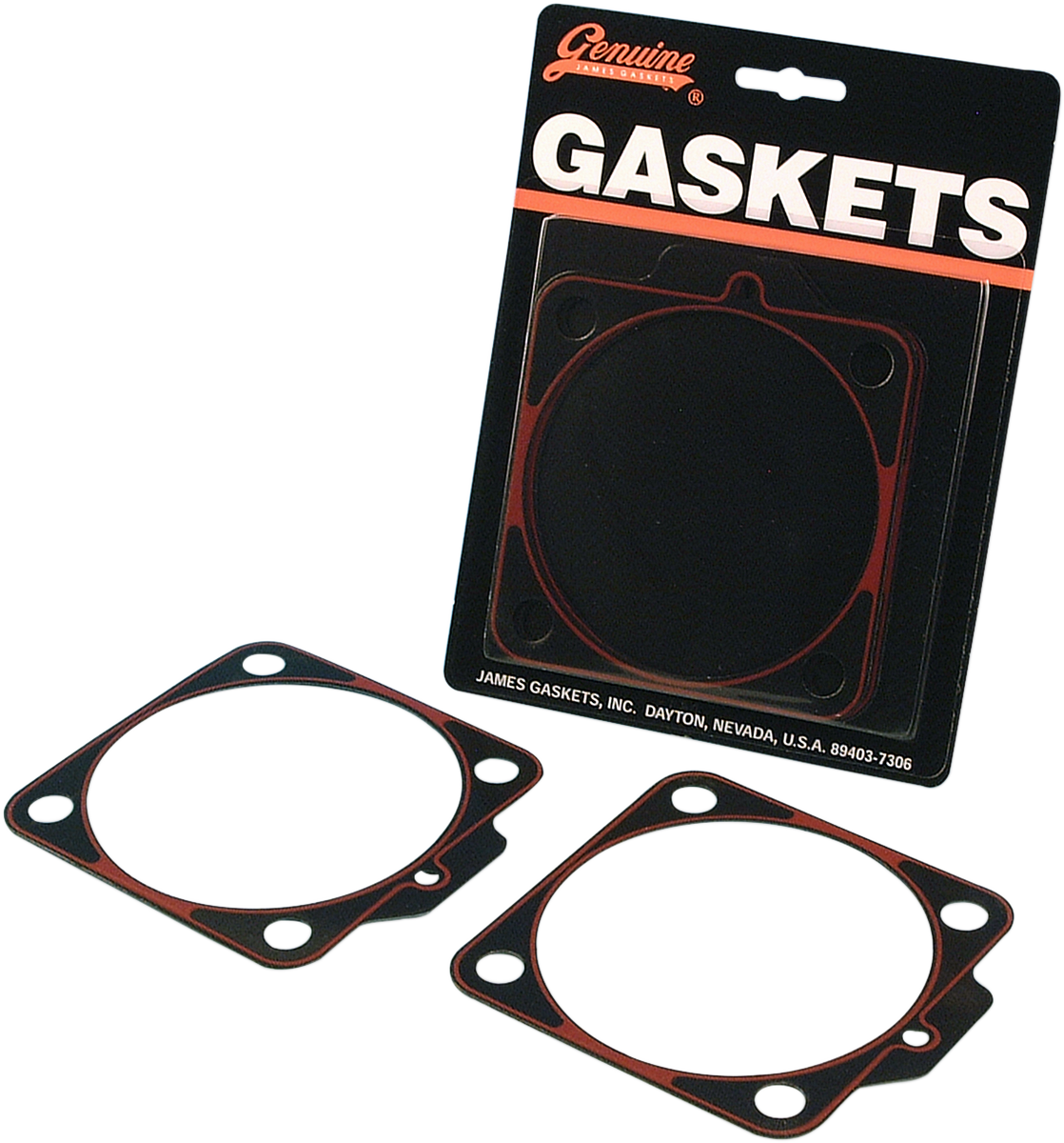 JAMES GASKET Metal Base Gasket - Big Bore - 3.625" - Big Twin/Shovelhead JGI-16777-66-X