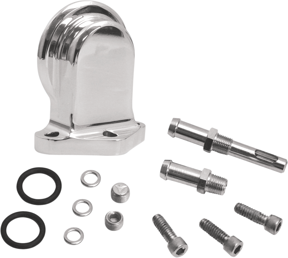 S&S CYCLE Oil Filter Mounting Bracket Kit - Polished 31-6510