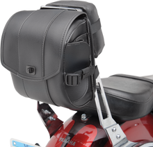 SADDLEMEN Sissy Bar Bag - Deluxe - Black 3503-0064