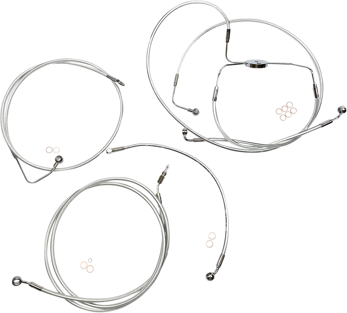 MAGNUM SHIELDING Sterling Chromite II® Designer Handlebar Installation Kit - 10" - '08-'12 CVO/Screaming Eagle 387004