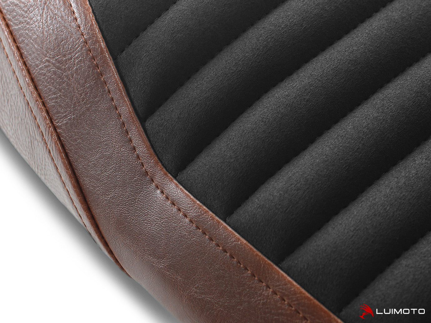 LUIMOTO (Vintage Classic) Rider Seat Cover for the HUSQVARNA VITPILEN 401 (2020+)