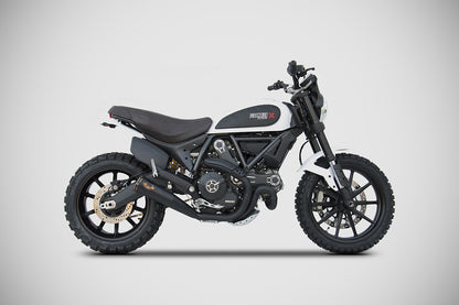 ZARD ZUMA Slip-on Exhaust for Ducati Scrambler (15-20)