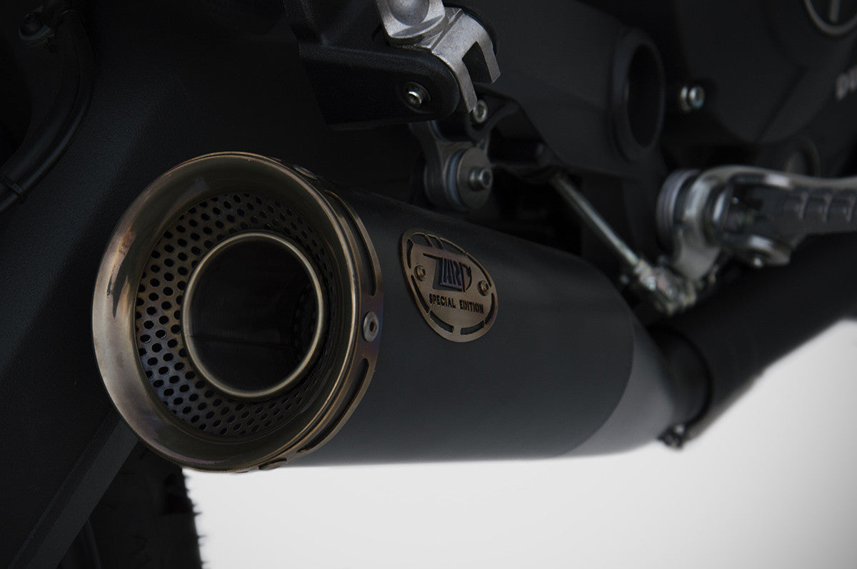 ZARD ZUMA Slip-on Exhaust for Ducati Scrambler (15-20)
