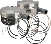 S&S CYCLE Piston Kit - 3.5625" - 1250cc Big Bore - 11.2:1 CR - XL 920-0071