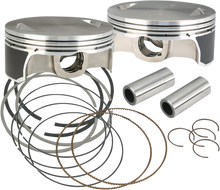S&S CYCLE Piston Kit - For Hot Set Up Kits® - 4.125" Standard - 111"/117"/124" Engine 106-3491A