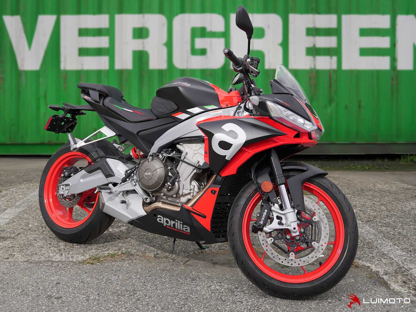 LUIMOTO Italia Passenger Seat Cover for the Aprilia RS / Tuono 660