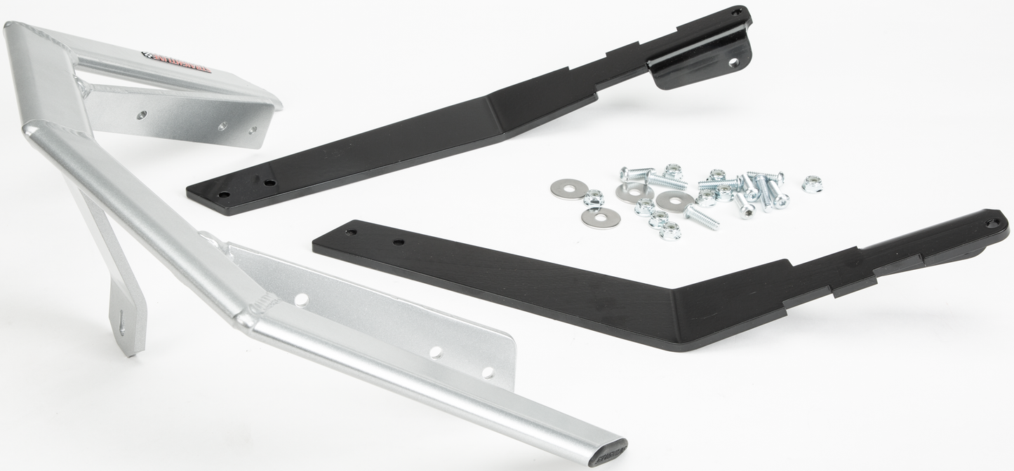 Front Bumper Pol Axys Silver