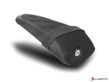LUIMOTO Diamond Edition Passenger Seat Covers for the YAMAHA YZF-R7 (2022+)