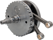 S&S CYCLE Flywheel Assembly - 4.00" - with Sprocket Bearing Race - 88"/95"/100" Twin Cam "B" '03-'06 320-0396