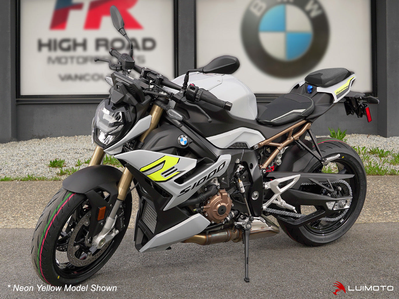 LUIMOTO (Motorsports) Passenger Seat Covers for the BMW S1000R (2021+)