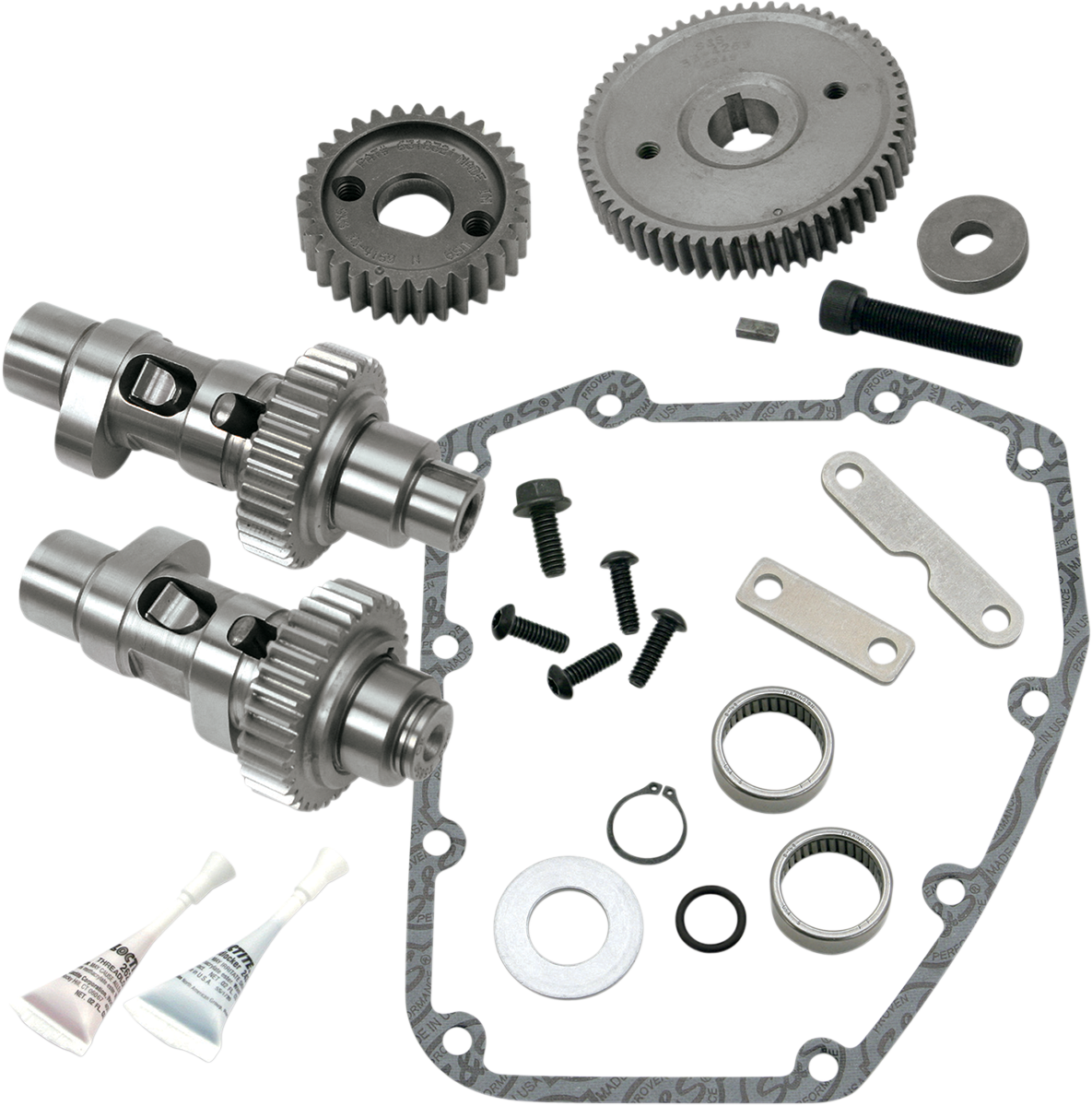 S&S CYCLE Camshaft Kit - Easy Start - 551 Gear Drive - Twin Cam '07-'17 106-5737