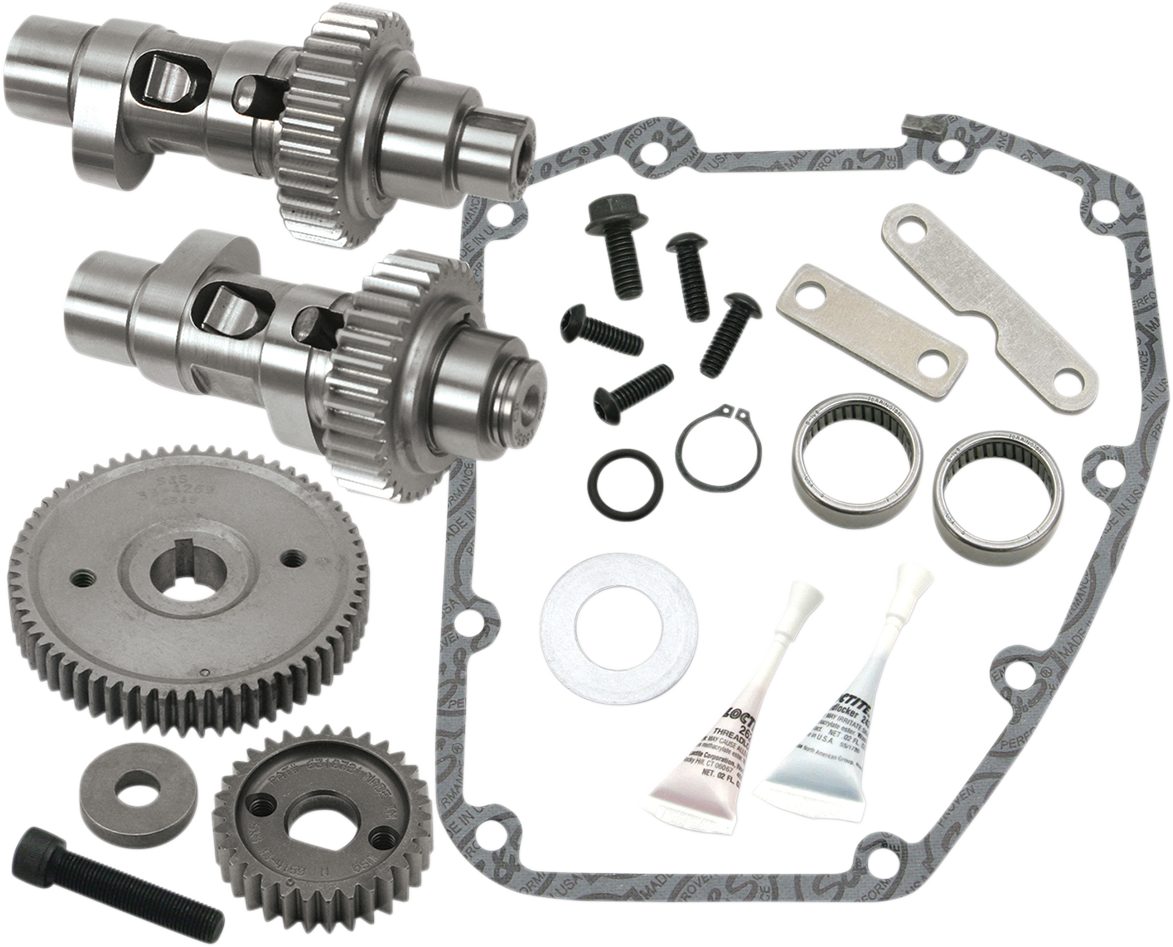 S&S CYCLE Camshaft - Easy Start - 557 Gear Drive - Twin Cam '07-'17 | Dyna '06 330-0057