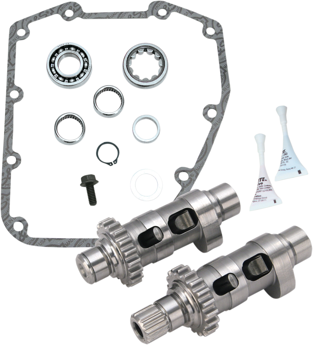 S&S CYCLE Camshaft Kit - Easy Start - MR103 Chain Drive - Twin Cam '99-'06 (except '06 Dyna) 330-0459