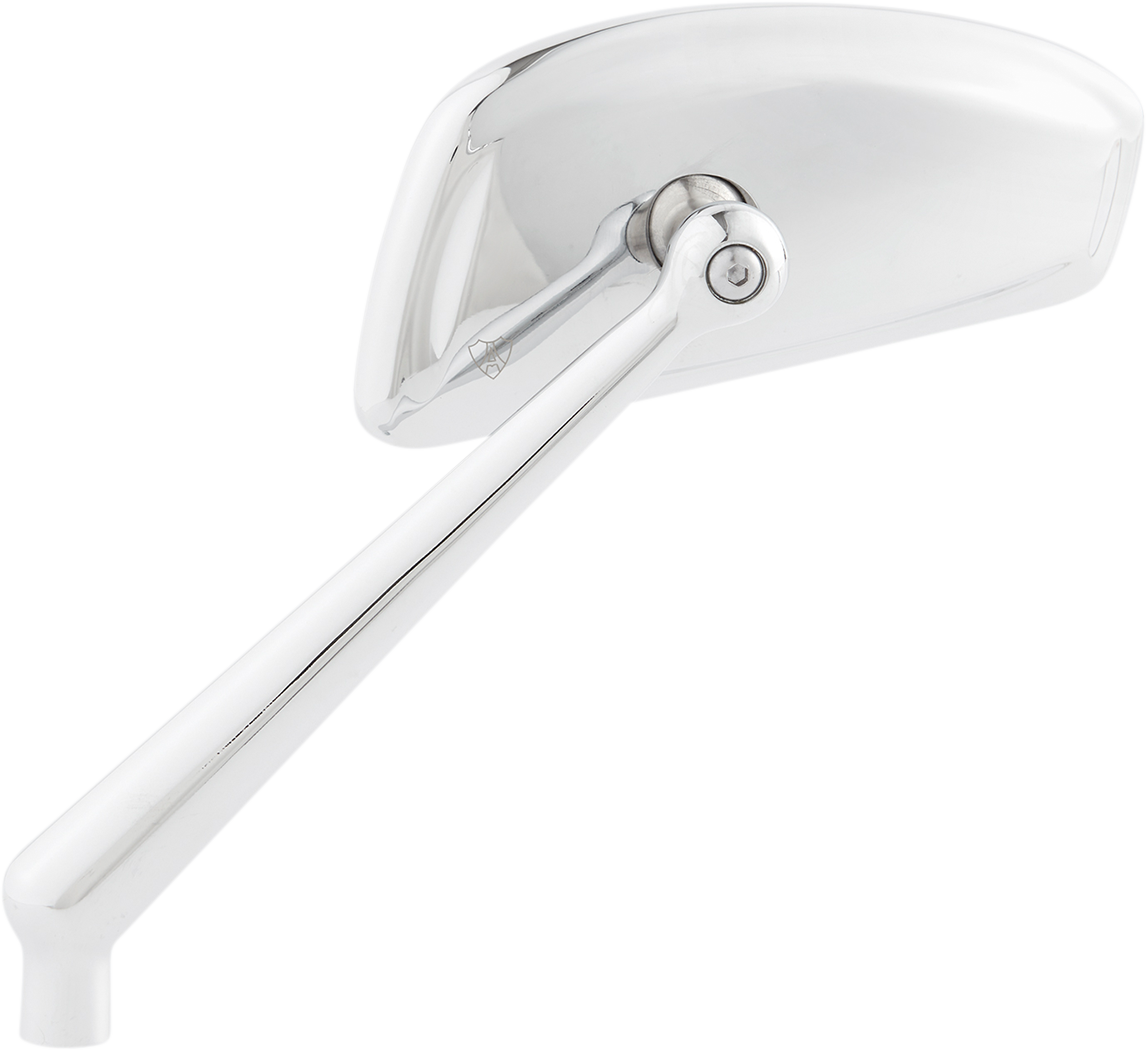 ARLEN NESS Mirror - Tearchop - Side View - Teardrop - Chrome - Left 510-005