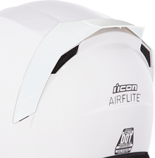 ICON Airflite™ Rear Spoiler - Rubatone White 0133-1268