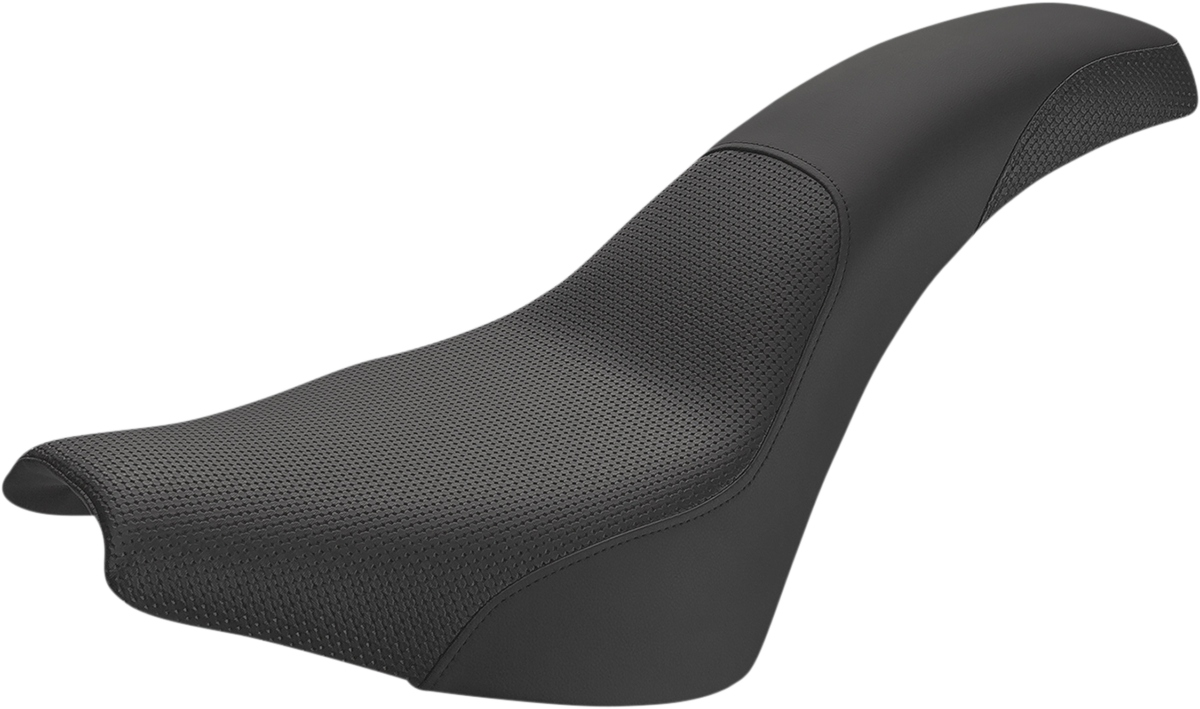 SADDLEMEN Profiler™ Basketweave Seat - Black - FXBB/FXST '18-'24 818-30-147