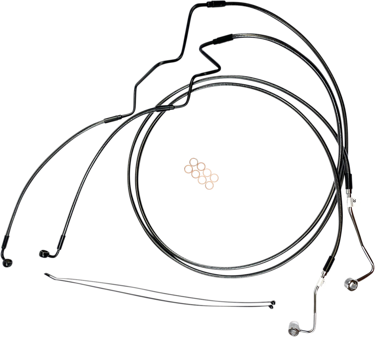 MAGNUM SHIELDING Brake Line - +2" - Black Pearl AS470162