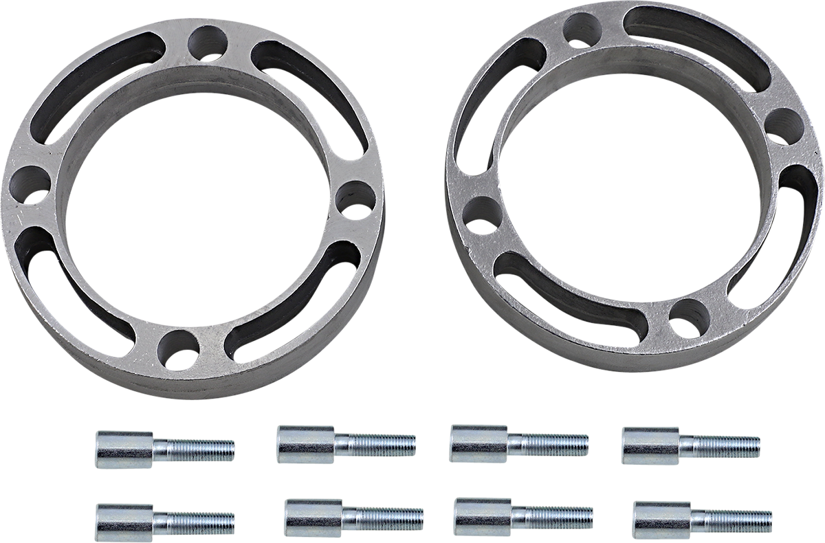 DURA BLUE Wheel Spacer - Easy-Fit - 1.5" - 4/156 - Front/Rear - Kit - Polaris UTV4156F-12