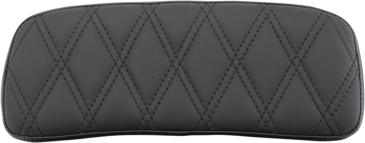 DRAG SPECIALTIES SEATS Chopped Tour-Pak Pad - Double Diamond - Black 0822-0432