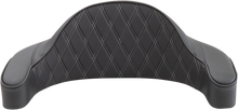 DRAG SPECIALTIES SEATS King-Pak Pad - Double Diamond - Silver Thread - Road King '94-'13 0822-0436