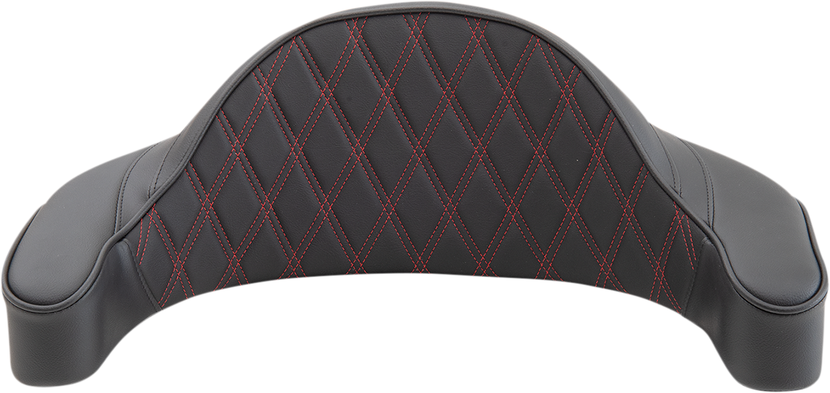 DRAG SPECIALTIES SEATS King-Pak Pad - Double Diamond - Red Thread - Road King '94-'13 0822-0437