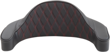 DRAG SPECIALTIES SEATS King-Pak Pad - Double Diamond - Red Thread - Road King '94-'13 0822-0437